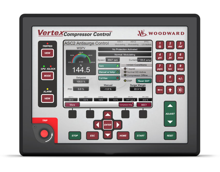 Industrial Compressors Vertex Front Panel