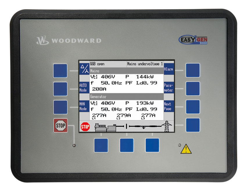Woodward APECS 3200 Generator Engine Control 