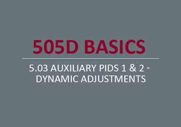 Auxiliary PIDs 1 & 2 - Dynamic Adjustments