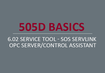 Service Tool - SOS Servlink OPC Server/Control Assistant
