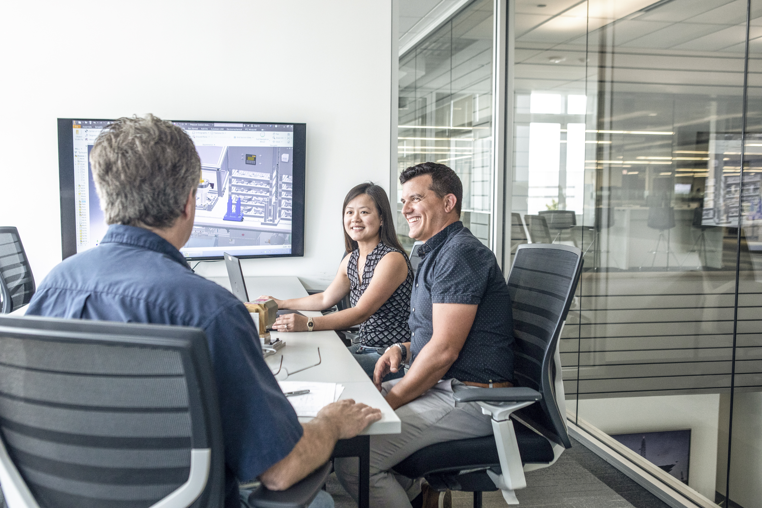 employees in a conference room