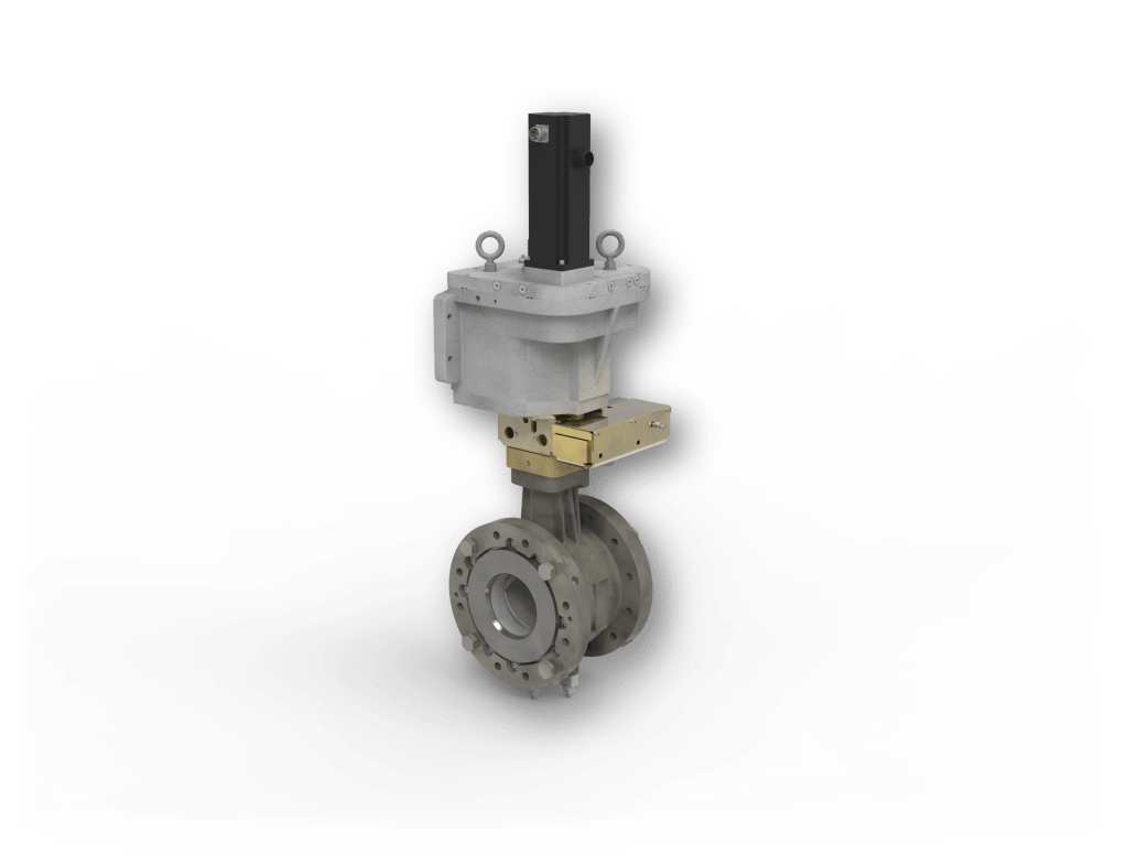 GSxE Valve - Electric Rotary Valve Pressure and Flow Control