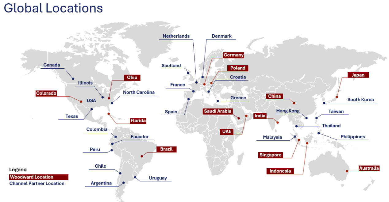 Woodward-ICSGlobal-Locations-Map-July2025