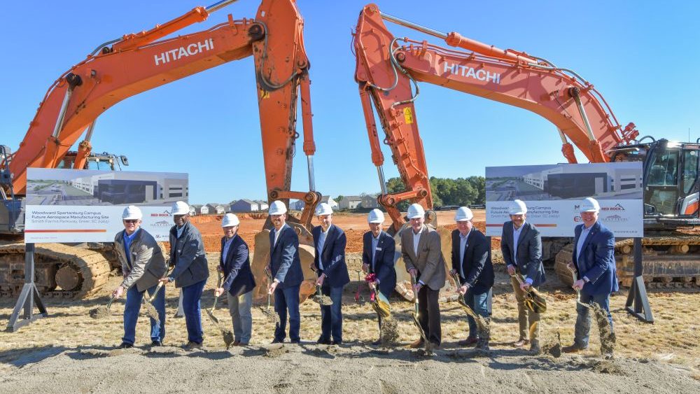 Golden shovels at groundbreaking event in Spartanburg